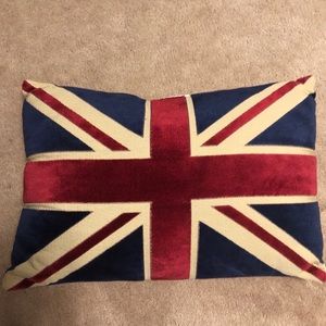 British flag/Union Jack throw pillow 🇬🇧